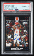 Jrue Holiday Signed 2008 Topps All-American #JH (PSA 10) by Price Is Right Miami
