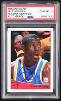 Jrue Holiday Signed 2009-10 Topps #330 RC (PSA | Autograph Graded PSA 10) Rookie Card by Price Is Right Miami