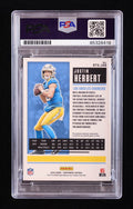 Justin Herbert Signed 2020 Panini Contenders Rookie Ticket Swatches #4 RC (PSA) Rookie Card by Price Is Right Miami