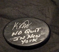 K'Andre Miller Signed Hockey Puck (COA) by Price Is Right Miami
