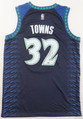 Karl-Anthony Towns Signed Jersey (PSA) Minnesota Timberwolves by Price Is Right Miami