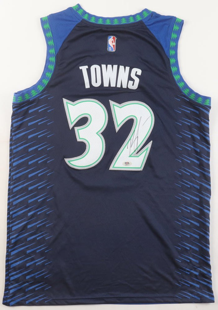 Karl-Anthony Towns Signed Jersey (PSA) Minnesota Timberwolves by Price Is Right Miami