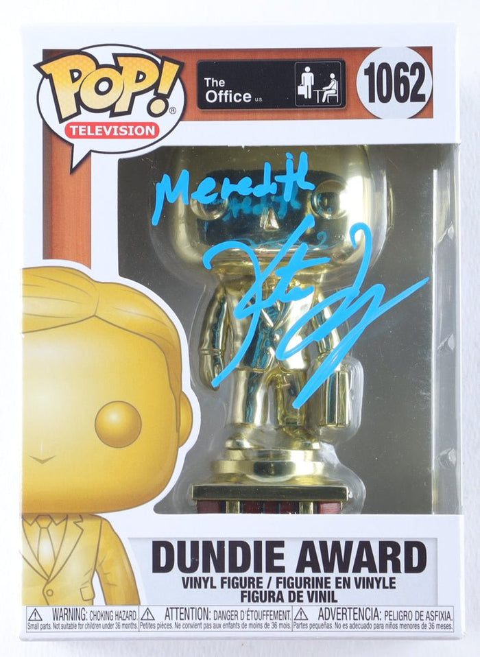 Kate Flannery Signed The Office Dundie Funko Pop #1062 (JSA) by Price Is Right Miami
