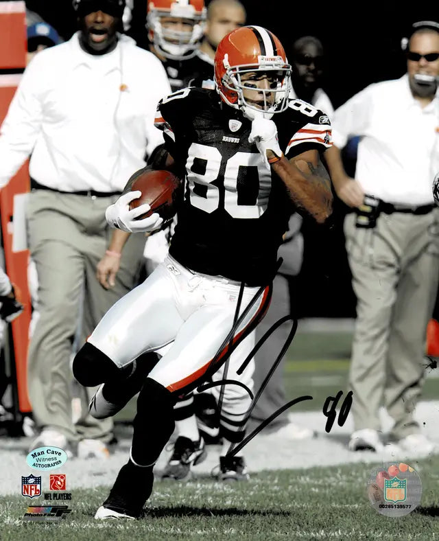 Kellen Winslow Jr. Cleveland Browns Autographed 8x10 Photo Mancave coa by Price Is Right Miami