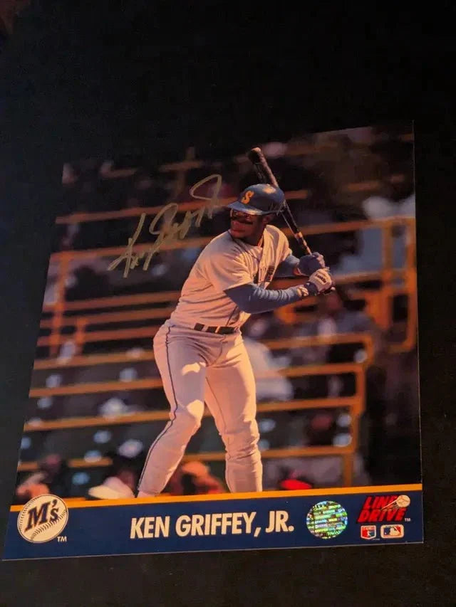 Ken Griffey Jr Autographed 8x10 Photo with coa by Price Is Right Miami