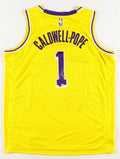 Kentavious Caldwell-Pope Signed Lakers Jersey XL (Beckett) Los Angeles Lakers by Price Is Right Miami