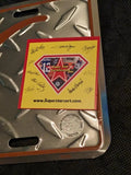 Kevin Durant Signed License Plate (COA) by Price Is Right Miami