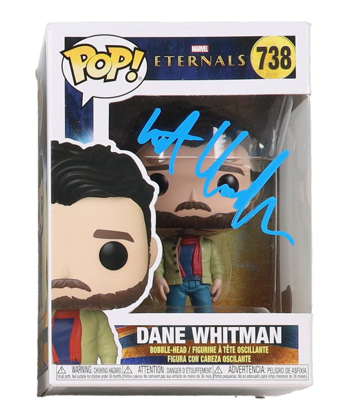Kit Harington Signed Eternals Funko Pop #738 (Beckett) by Price Is Right Miami
