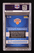 Kristaps Porzingis Signed 2015-16 Panini Prizm #348 RC (PSA | Auto 10) by Price Is Right Miami