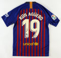 Kun Aguero Signed Barcelona Jersey (Beckett) by Price Is Right Miami