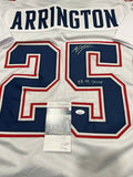 Kyle Arrington Patriots Signed Inscribed Jersey (JSA COA) by Price Is Right Miami