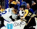 Kyle Clifton of the Boston Bruins Autographed 8x10 Photo Full Time coa by Price Is Right Miami