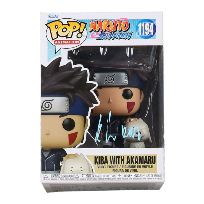 Kyle Hebert Signed Naruto Kiba Funko Pop #1194 (JSA) by Price Is Right Miami