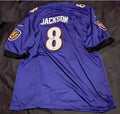 Lamar Jackson Baltimore Ravens autographed jersey with COA 105511 by Price Is Right Miami