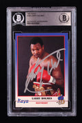 Larry Holmes Signed 1991 Kayo #189 (BGS) by Price Is Right Miami