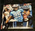 Lendale White Tennessee Titans autographed 8x10 photo with coa sticker by Price Is Right Miami