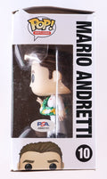 Mario Andretti Signed #10 Mario Andretti Funko Pop! Vinyl Figure (PSA) by Price Is Right Miami