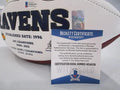 Mark Ingram Ravens Signed Logo Football (Beckett COA) by Price Is Right Miami