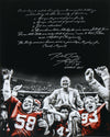 Marty Lyons Signed Alabama 16x20 Photo, Inscribed (Steiner)