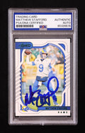 Matthew Stafford Signed 2022 Absolute #34 (PSA) by Price Is Right Miami