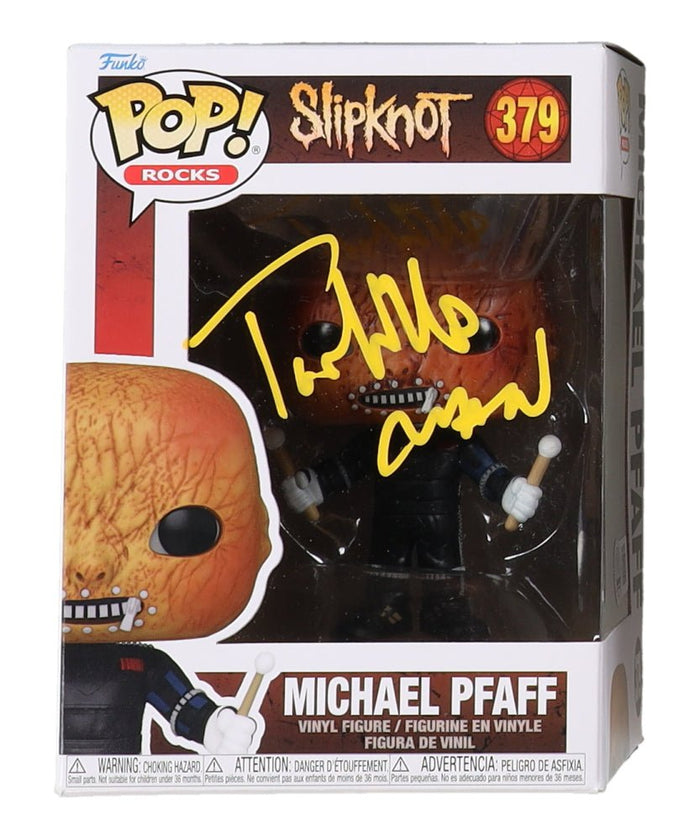 Michael Pfaff Signed "Slipknot" #379 Funko Pop! Vinyl Figure (Beckett) by Price Is Right Miami
