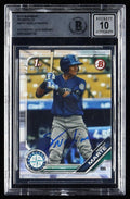 Noelvi Marte Signed 2019 Bowman Prospects #BP97 RC (BGS 10) by Price Is Right Miami