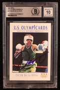 Oscar De La Hoya Signed 1992 Impel U.S. Olympic Hopefuls #23 (BGS | Auto 10) by Price Is Right Miami