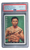 Oscar De La Hoya Signed 2015 UD Goodwin #27 (PSA 10)