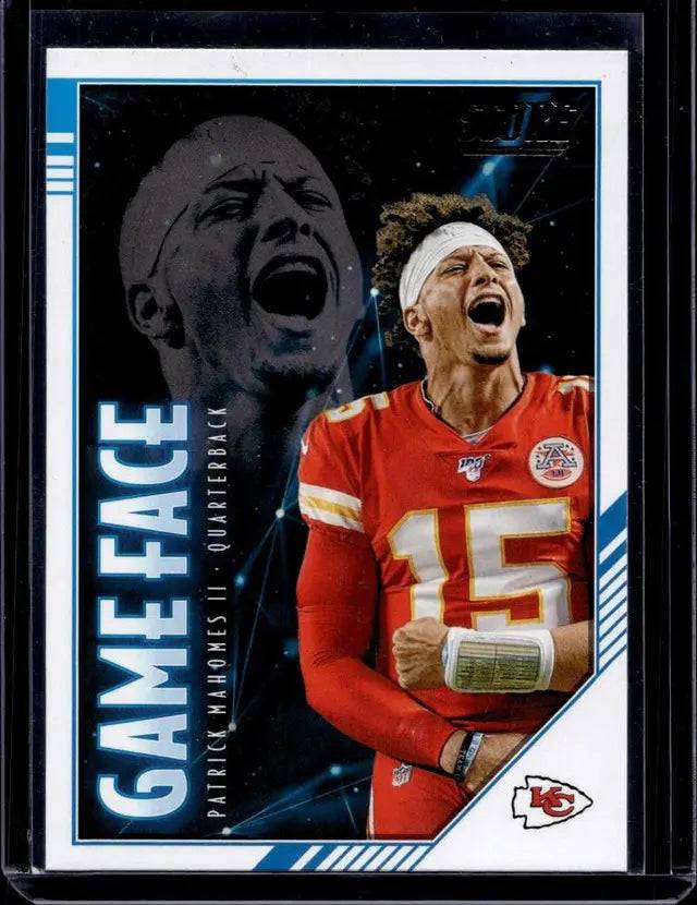 Patrick Mahomes 2020 Panini Score Game Face Insert by Price Is Right Miami