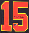 Patrick Mahomes II Signed Chiefs Nike Jersey With SB LVIII Patch (Beckett) Beckett Witnessed by Price Is Right Miami