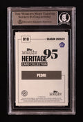 Pedri Signed 2020-21 Merlin Heritage 95 UCL #10 RC (BGS) Rookie Card | Beckett Witnessed by Price Is Right Miami