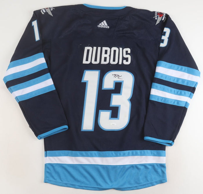 Pierre-Luc Dubois Signed Jersey (JSA) Winnipeg Jets by Price Is Right Miami