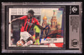 Rafael Leao Signed 2021-22 Topps UCL #RSP16 (BGS Witnessed) by Price Is Right Miami