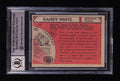 Randy White Signed 1980 Topps #70 AP Inscribed "HOF 94" (BGS | Auto 10) by Price Is Right Miami