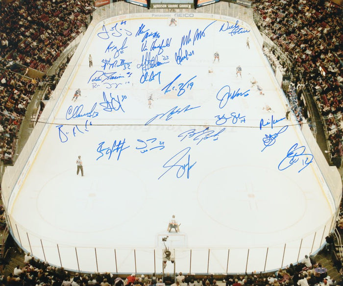 Rangers Team-Signed 20x24 Photo, 26 Signatures (Steiner) by Price Is Right Miami