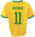 Raphinha Signed Brazil National Team Jersey (Beckett) by Price Is Right Miami