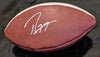 Ray Lewis Signed Team Logo Football (COA)