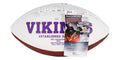Ron Yary Signed Vikings Logo Football Inscribed "HOF-01" (JSA) by Price Is Right Miami