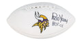 Ron Yary Signed Vikings Logo Football Inscribed "HOF-01" (JSA) by Price Is Right Miami