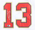 Ronald Acuna Jr. Signed Jersey With 2021 World Series Patch (Beckett) by Price Is Right Miami