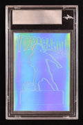 Ronaldinho 2022 Leaf Metal Lunararity Pre-Production Proof Prismatic #1/1 (Leaf) by Price Is Right Miami