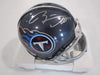 Ryan Tannehill Titans Signed Mini Helmet (PAAS COA)