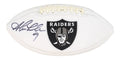 Shane Lechler Signed Raiders Logo Football (Beckett) by Price Is Right Miami