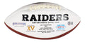 Shane Lechler Signed Raiders Logo Football (Beckett) by Price Is Right Miami