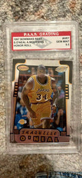 Shaquille O’Neal and Alonzo Mourning Card by Price Is Right Miami
