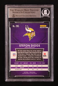 Stefon Diggs Signed 2015 Panini Prizm Prizms #285 RC (BGS) by Price Is Right Miami