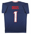 Stefon Diggs Signed Jersey (Beckett) Houston Texans by Price Is Right Miami