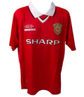 Teddy Sheringham Umbro Signed Manchester United Jersey (Beckett) by Price Is Right Miami