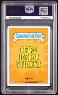Tim Curry Signed 2018 Topps Garbage Pail Kids Oh The Horror-ible! #RH14b Lars of Darkness (PSA 9 | Auto 10) by Price Is Right Miami
