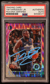 Tim Hardaway Jr. Signed 2019-20 Hoops Pink Flash #41 (PSA)